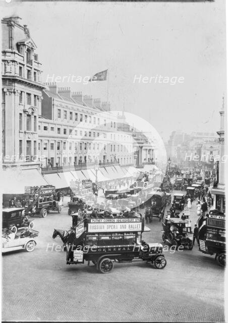 Regent Street, City of Westminster, London, 1911. Creator: Unknown.