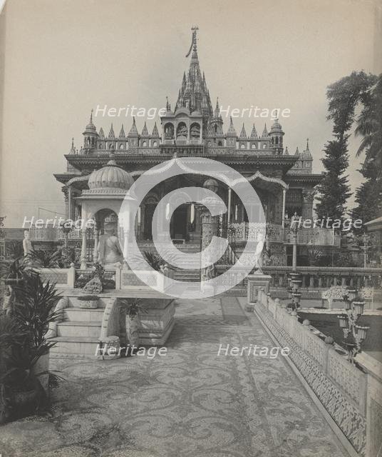 Pareshnath, Jain Temple, Calcutta, c. 1890s. Creator: A. W. A. Plâté Studio (Ceylonese), studio of.