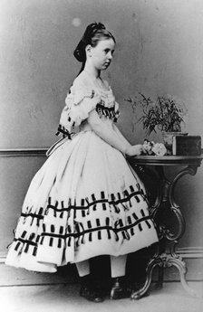 Grand Duchess Maria Alexandrovna of Russia, c1861-c1864. Artist: Unknown