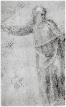 Study for a figure of Christ, c1555 (1958). Artist: Unknown
