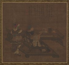 Guan Yu and Zhou Cang, Ming dynasty, 1368-1644. Creator: Unknown.