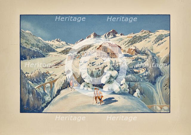 St. Moritz, . Creator: Arlen; Philipp (1876-1944).