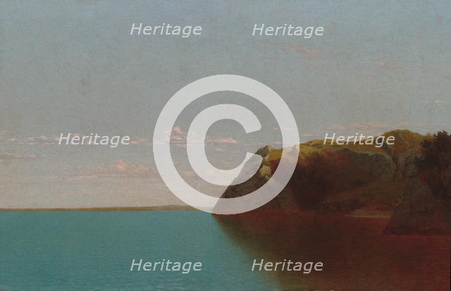 Newport Rocks, 1872. Creator: John Frederick Kensett.