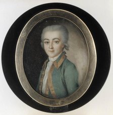 Portrait of a young man, c1750s. Creator: Unknown.