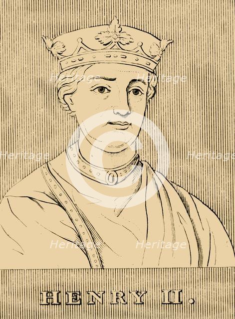 'Henry II', (1133- 1189), 1830. Creator: Unknown.