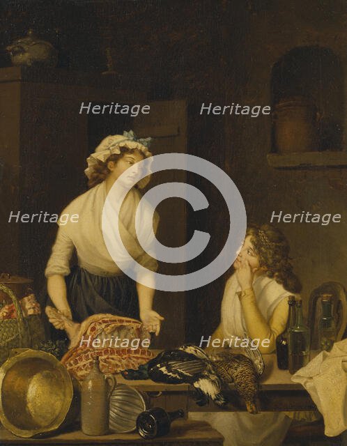 Household Chores, 1794. Creator: Per Hillestrom.