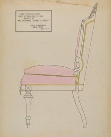 Chair, c. 1936. Creator: Jack Bochner.