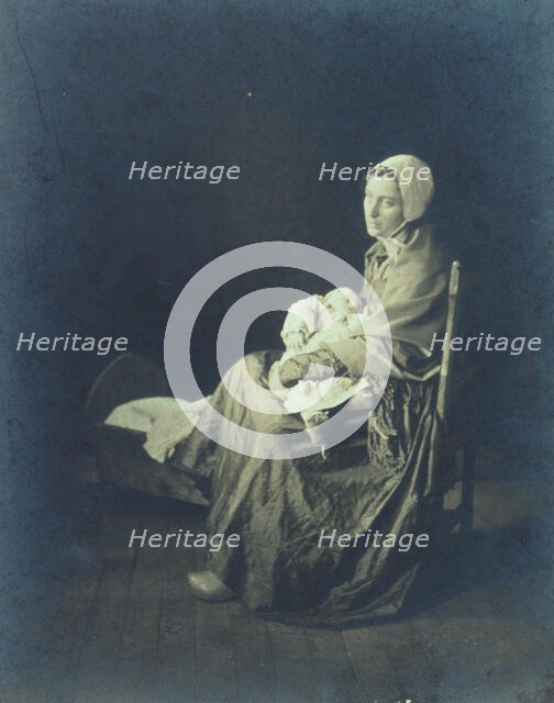 The mother, 1901. Creator: Myra Albert Wiggins.
