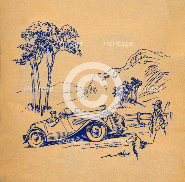 'An Album of Motor Cars front cover', c1936. Artist: Unknown.