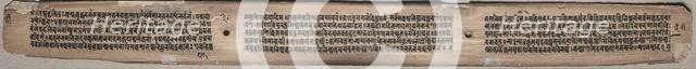 Folio 37 from a Gandavyuha-sutra (Scripture of the Supreme Array), 1000-1100s. Creator: Unknown.