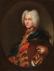 Portrait of Marquis Erasmo Aliprandi Martinengo (1696-1756), 1727. Creator: Ceruti, Giacomo Antonio (1698-1767).