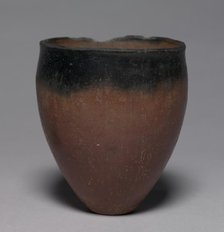 Black-Topped Beaker, 4500-3000 BC. Creator: Unknown.