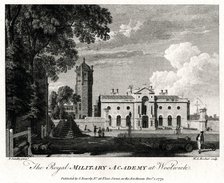 'The Royal Military Academy at Woolwich', London, 1775. Artist: Michael Angelo Rooker