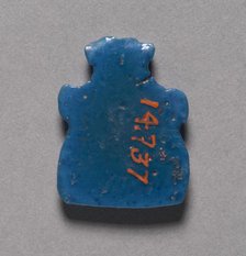 Bes Head Amulet, 1069-715 BC. Creator: Unknown.