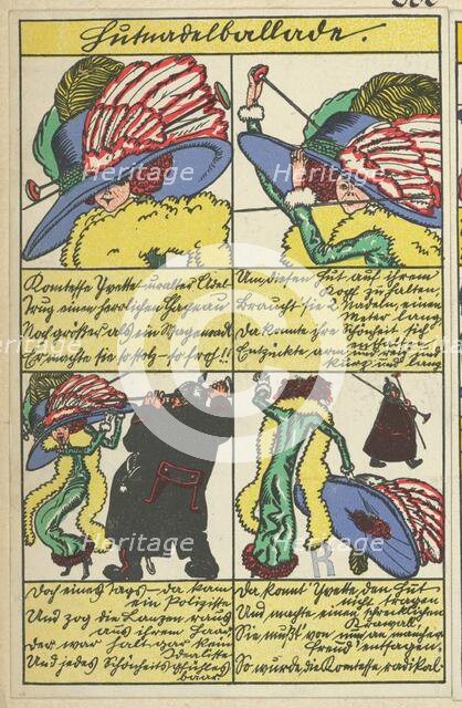 Hatpin Ballad (Hutnadelballade), 1911. Creator: Moritz Jung.