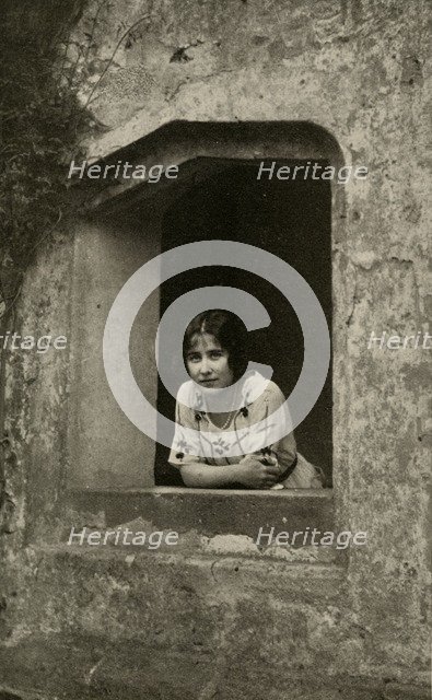 'The Duchess at Bisham Abbey', 1928. Creator: Unknown.