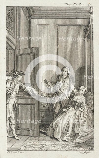 Illustration from Tom Jones, published 1750. Creator: Jan Punt.