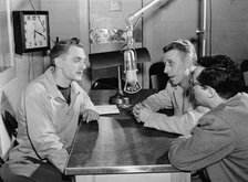 Portrait of Stan Kenton and Pete Rugolo, WORK, 1947 or 1948. Creator: William Paul Gottlieb.