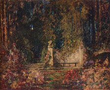 'The Garden of Memory', c1912. Artist: Thomas Mostyn.