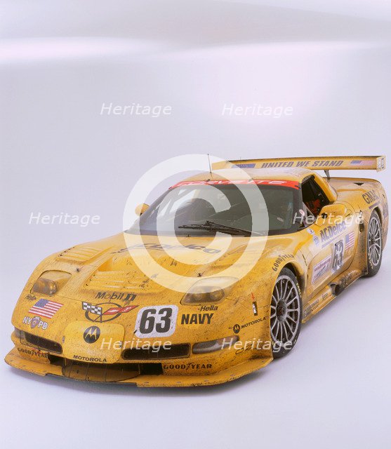 2002 Chevrolet Corvette Le Mans racing car. Artist: Unknown.
