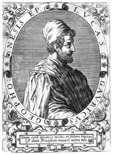 Lucas Gaurico, Italian astronomer, astrologer and mathematician, 16th century.  Artist: Theodor de Bry