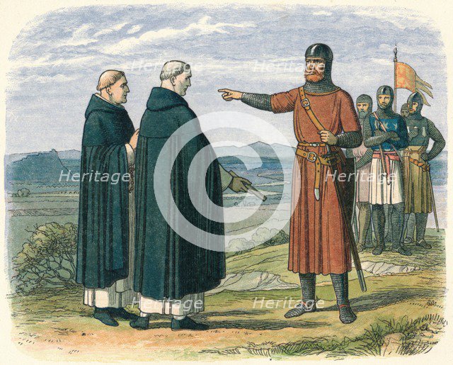 'Wallace rejects the English proposals', 1297 (1864). Artist: James William Edmund Doyle.