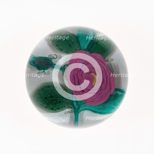 Paperweight, France, Mid 19th century. Creator: Unknown.