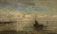 Seascape, c1860-1890. Creator: Louis Artan.