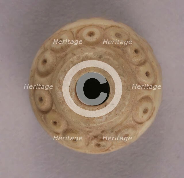 Spindle Whorl, Iran, 9th-10th century. Creator: Unknown.