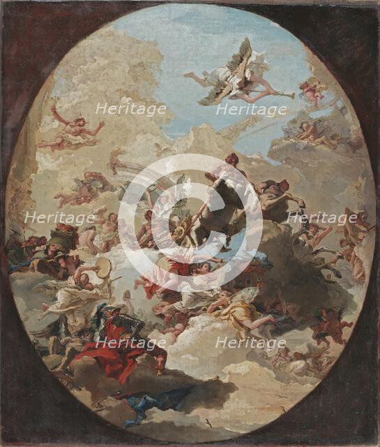 The Apotheosis of Hercules, 1765. Creator: Giovanni Domenico Tiepolo.