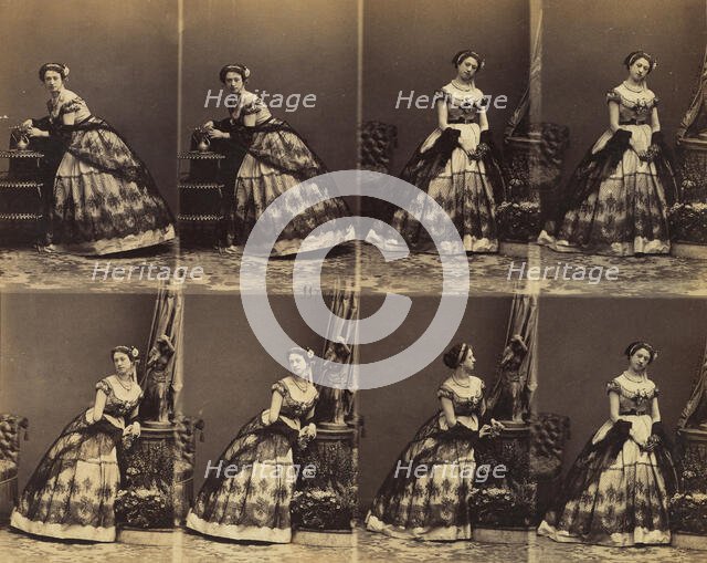 Clara Silvois, 1861. Creator: André-Adolphe-Eugène Disdéri.