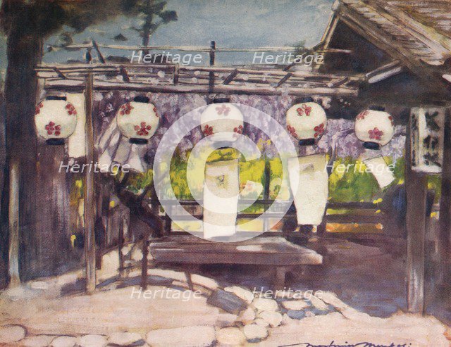 'Sun and Lanterns', c1887, (1901). Artist: Mortimer L Menpes.