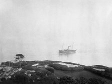 Unknown steam vessel, unknown location, 1905. Creator: Robert Augustus Henry L'Estrange.