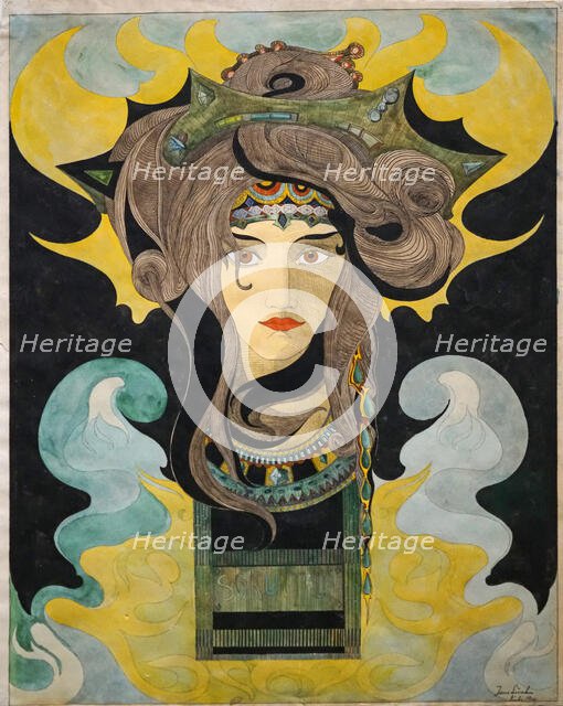 Sakuntala, 1900. Creator: Lund, Jens (1871-1924).