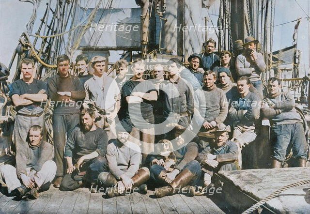 'The Crew of the 'Terra Nova', c1910–1913, (1913). Creator: Herbert Ponting.