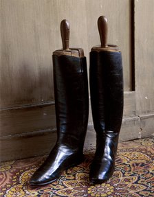 Duke of Wellington's Boots, Walmer Castle, Deal, Kent, 1992. Artist: Unknown