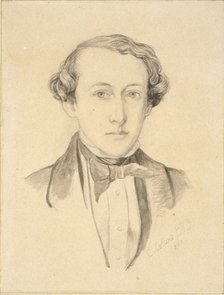 Portrait of Sir John Everett Millais, 1850. Artist: Charles Allston Collins.
