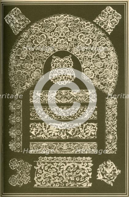 Italian Renaissance lace, (1898). Creator: Unknown.