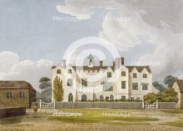 Hillingdon Rectory, Royal Lane, Hillingdon, Middlesex, c1805. Artist: Anon