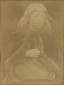 [Unidentified Child], 1873. Creator: Julia Margaret Cameron.