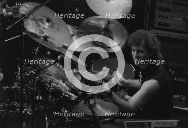 Dave Weckl, Norwich, 1990. Creator: Brian Foskett.