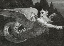 The Divine Comedy (1307-1321): Inferno (Hell), 1888.  Creators: Jean Edouard Dargent, Marichal.