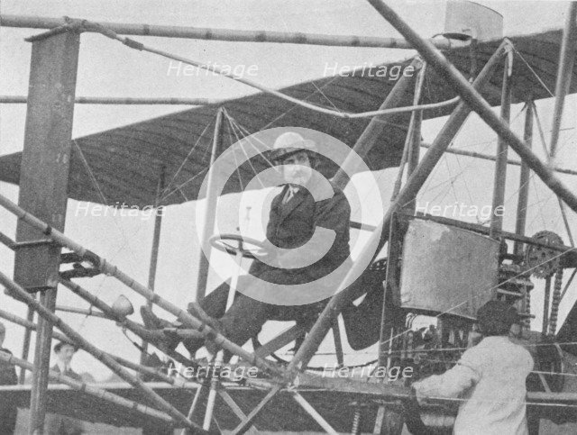 Samuel Franklin Cody, American aviation pioneer, 1913 (1934). Artist: Flight Photo.