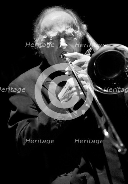 Chris Barber, 2013. Artist: Alan John Ainsworth.