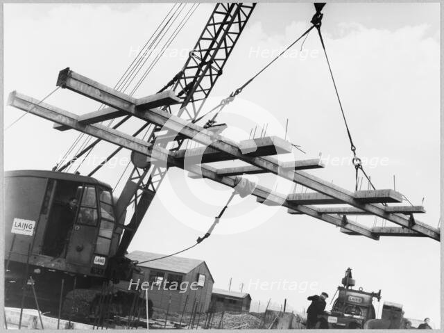 Shell Haven Oil Refinery, Shell Haven, Stanford Le Hope, 16/04/1956. Creator: John Laing plc.