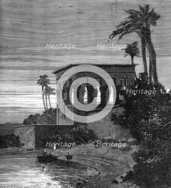Sketches on the Upper Nile: Philae, 1883. Creator: Unknown.