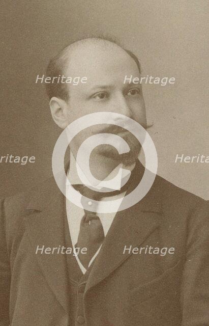 Portrait of the composer Camille Erlanger (1863-1919). Creator: Photo studio Nadar.