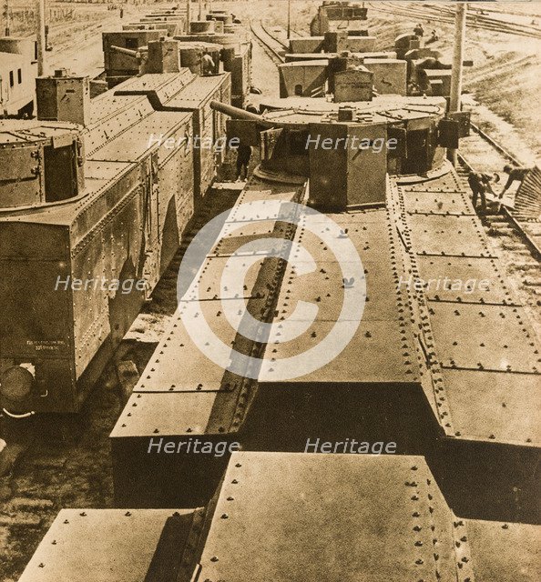 Red Army Armoured Trains, Early 1930s.