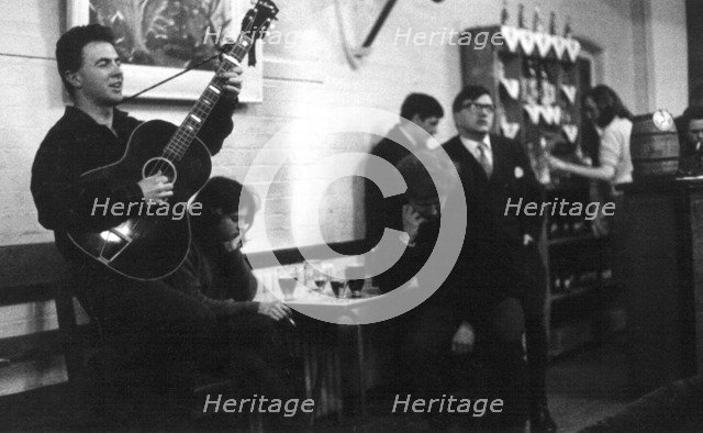 Johnny Handle et al, Cecil Sharp House, London, late 1950s-early 1960s. Artist: Eddis Thomas