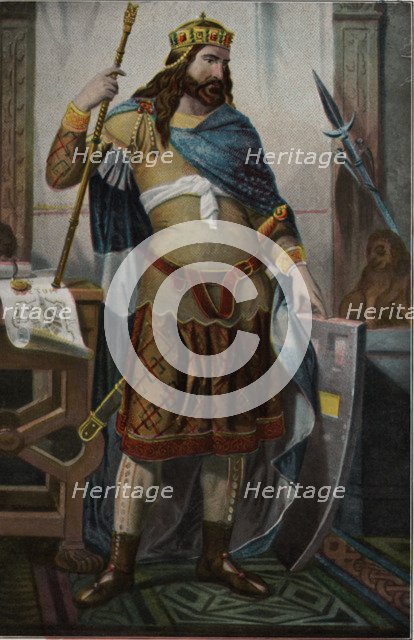 Don Fruela I (722-Cangas de Onis - 768), called the Cruel. King of Asturias, son of Alfonso I, th…